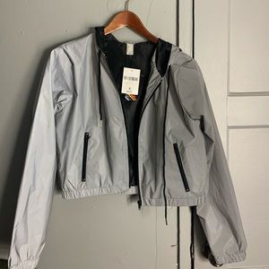 Forever 21 reflective jacket